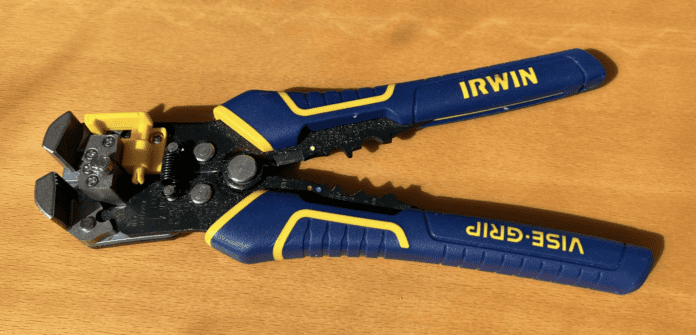 Irwin Vise-Grip Wire Stripper. (Photo/ Adam Morris)